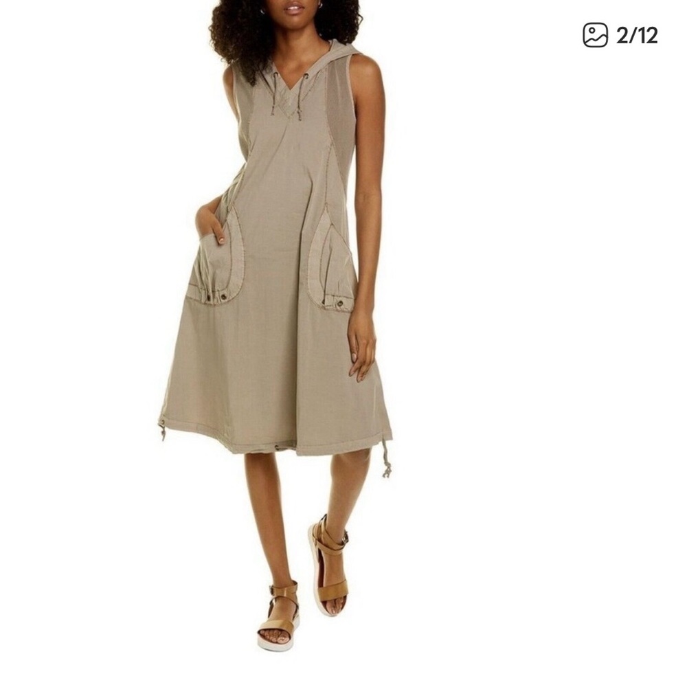 XCVI Tan Cargo Dress